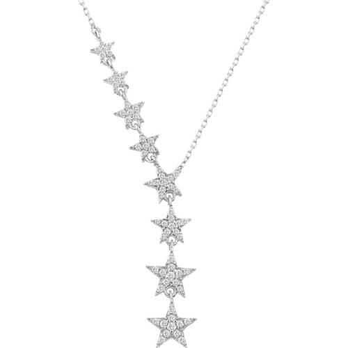Team Star Silver Necklace #21630
