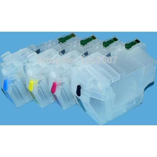 America LC3017 LC3017XL LC 3017 J5330 J6530 J6730 J6930 Refillable Ink Cartridge For Brother MFC-J5330 J6530 J6930 J6730 Printer