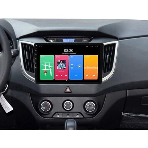 Android 11 RAM 2GB+32GB 2 Din Car Radio multimedia Video player GPS Navigation For hyundai Creta ix25 2015-2019 With Frame Unit
