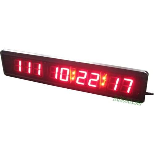 Big sport 1.8inch day,hours,minutes and seconds led countdown clock(HIT9-1.8R)