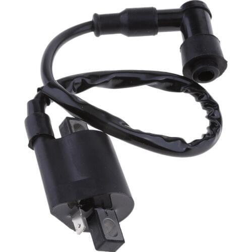 Black Ignition Coil For Suzuki Quadmaster 50 2002 2003 2004 2005