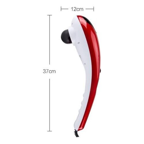 Handheld Electric Cervical Vertebra Electronic Massager Full Body Vibrate Massage Head Stress Release Dolphin Massageador