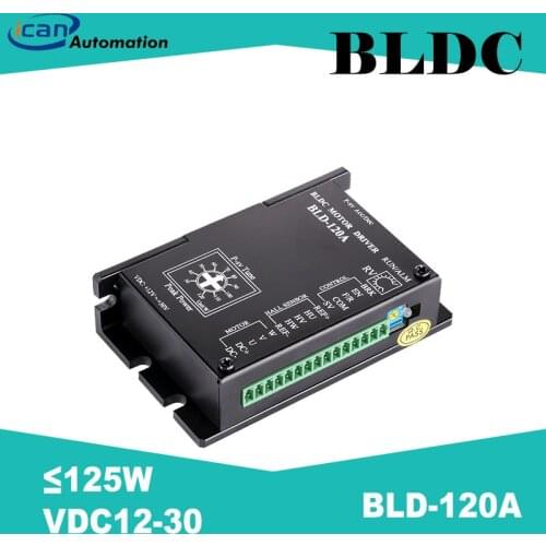 ICAN Brushless Motor Controller BLD-120A 12-30VDC 120W 20000RPM Brushless DC Motor Control Drive