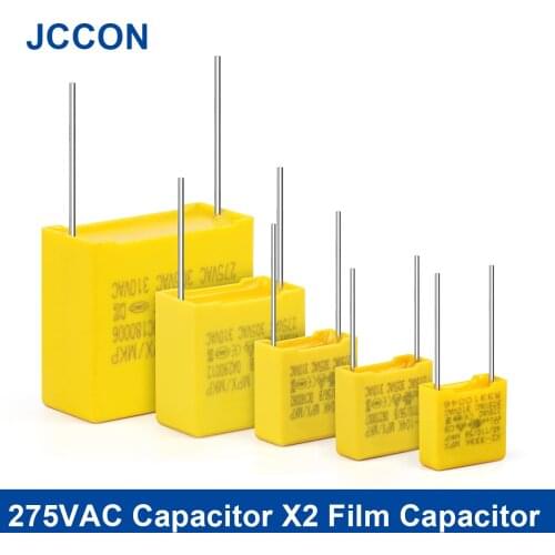 10Pcs 275VAC Capacitor X2 Series Polypropylene Film Capacitor 0.1UF 0.15UF 0.22UF 0.33UF 0.47UF 0.1uF 102K 472K 683K