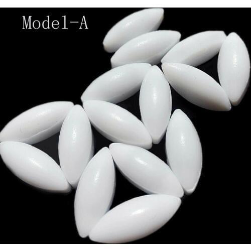 7Pcs / set PTFE Magnetic Model-A Rotary Stirrer Corrosion Resistant Rotary Rod Laboratory Magnetic Stirrer Length 8~ 35mm