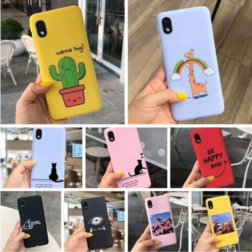 Cute Animal Flowers Soft Phone Case For Samsung Galaxy A01 A 01 A01 Core A11 Back Cover For Samsung A01 A01Core A11 Funda 5.3"