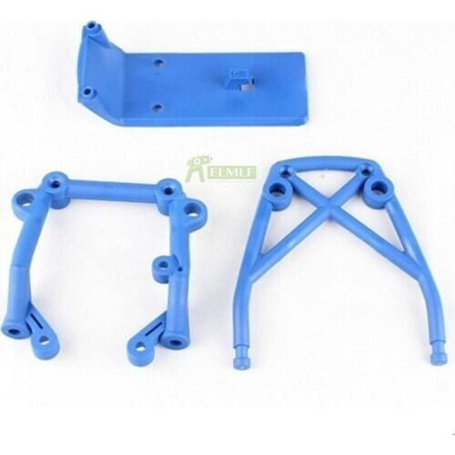 Nylon Front & Rear Bumper Set Fit for 1/5 HPI ROVAN KM BAJA 5B 5T 5SC