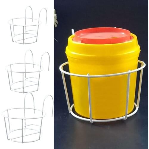 Hanging Holder Bracket Rack for Sharps Container Organizer Trash Can Kitchen