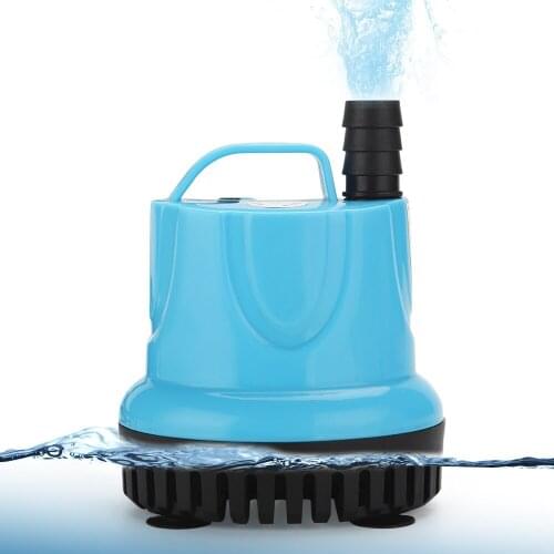 10/18/25/45/60/ 600-3200L/H Submersible Water Pump 220V Aquarium Fish Pond Tank Spout Marin Temperature Control Clean