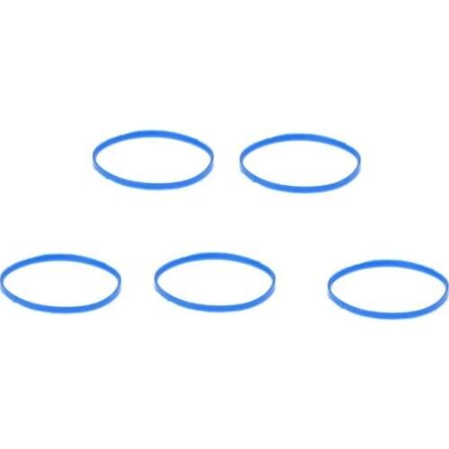 Standard Bolymic 5 Pack Rubber Microphone Blue Ring for Shure RK320 Beta 56/Beta 57A mic Grille