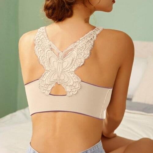 Sport Bra omens Push Up Bra No Steel Ring Underwear Intimates Breathable Bralette Sports Bra for Women Yoga Soft Tube Top