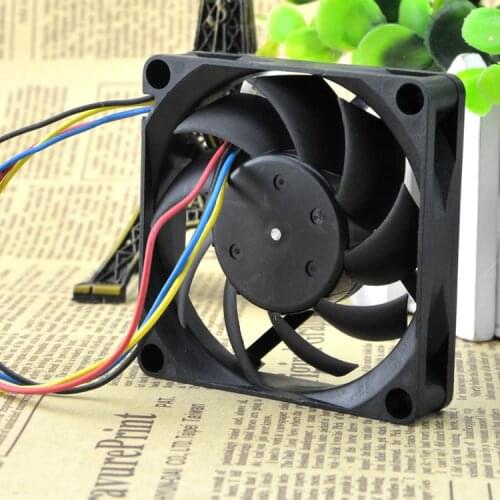 Original For Nidec TA275DC C35598-35 GFOX 7cm 7015 12V 0.48A four-wire pwm axial fan