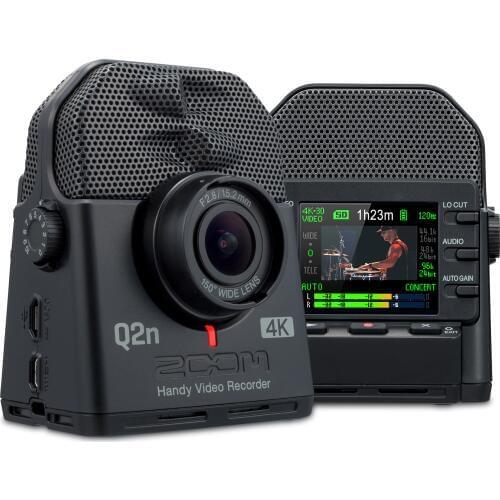ZOOM Q2N4K USB interface handy video recorder 4K video audio recording machine/recorder/camera for performances and live stream