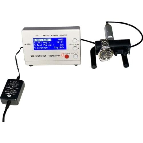 Wrist Watch Tester Timing Multifunction Timegrapher NO.1000 Watch Testing Calibration Tool Calibrator Machine