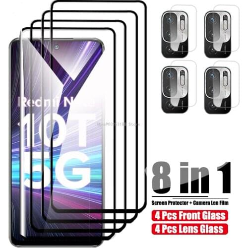 Camera Protector Glass For Xiaomi Redmi Note 10T 10S Screen Protective On Xiomi Redmi Note 10 Pro Max Tempered Glas Len Film