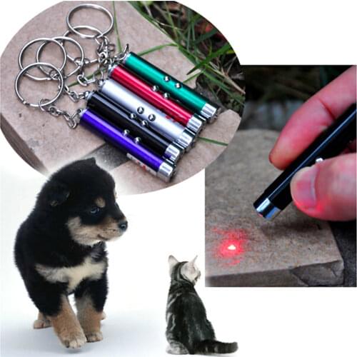 5MW LED Laser Pet Cat Toy Red Dot Light Sight 650Nm Interactive Pen Pointer Visible light Laserpointer Funny Interactive Goods