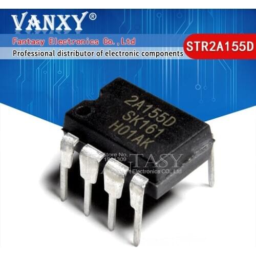 5pcs 2A155D DIP-8 STR2A155D DIP8 ICE2A155D DIP 2A155 STR-2A155D