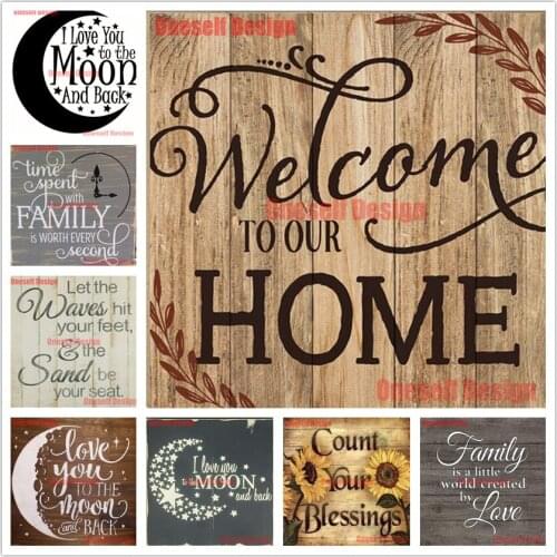 5d diamond painting home 5d diamond embroidery full set family 5d diamond mosaic sale home sweet hom decortion home wall sticker