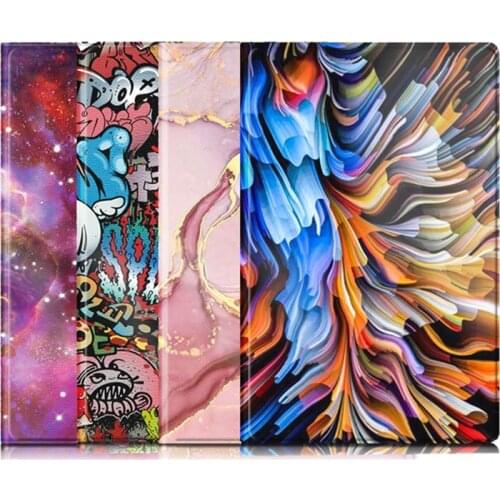 Tablet case for Samsung Galaxy Tab A7 10.4" 2020 T500 T505 Leather Marble protective Hard Cover Ultra Slim for SM-T500 SM-T505