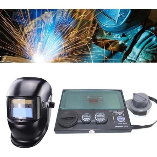 DIN9-DIN13 Digital LCD Screen Solar Auto Darkening Electric Welding Helmet Mask welder Cap Goggles Lens UV IR Filter Helmet