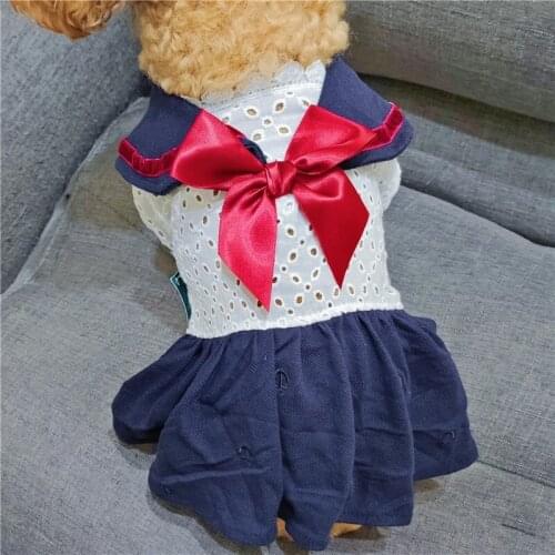 Cat Clothes Dog Dress Princess Skirt Small Pet Dog Costumes Puppy Apparel Yorkshire Yorkies Pomeranian Poodle Schnauzer Clothing