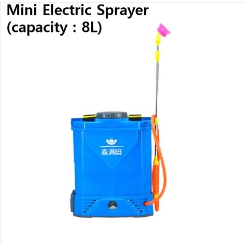 8L Mini Electric Sprayer / Garden Tools Agricultural Knapsack Pesticide Spraying Disinfection And Sterilization Wartering