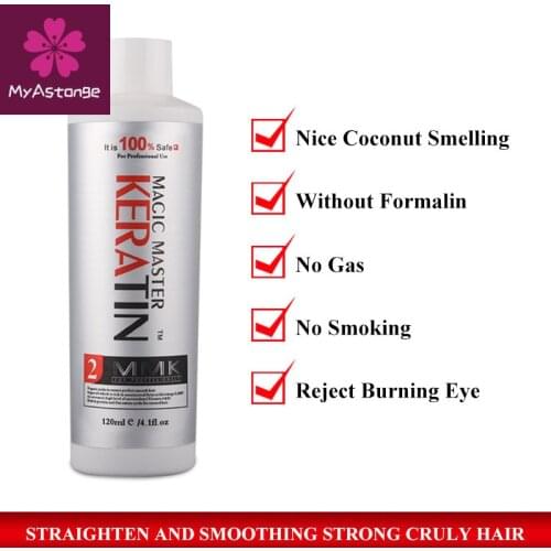 Keratin Deep Repair of Brazilian Keratin Hair Film /Shampoo Smoothing Hairiness Nourish Hair 120ML