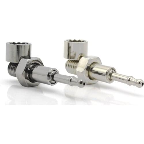 1 PC Creative Short nose Screw Nut Shape Portable Metal Pipe Filter Holder Pipe Metal Smoking Pipes Cigarette Pipe