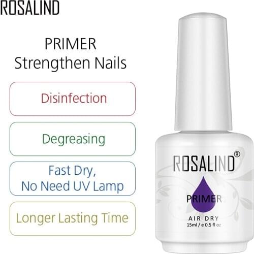 ROSALIND Nail Gel Polish Set For Manicure varnish Vernis Semi Permanant UV All For Nails Art Base primer Gel Polish Top Coat
