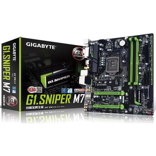 For Gigabyte GA-G1.Sniper M7 Original New Desktop Motherboard G1.Sniper M7 B150 LGA 1151 i3 i5 i7 DDR4 Micro-ATX