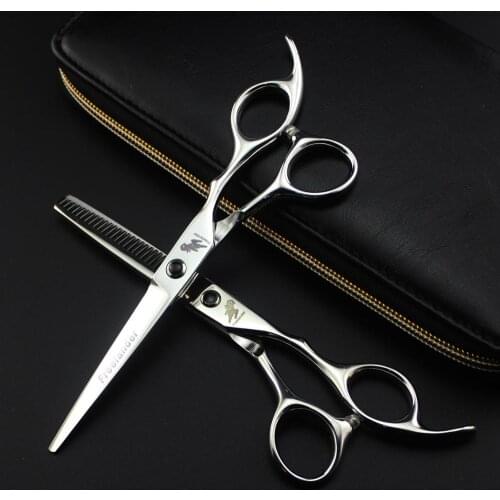 6" japan hair dressing scissors thinning shears professional barber scissors hair scissors hairdresser salon de coiffure