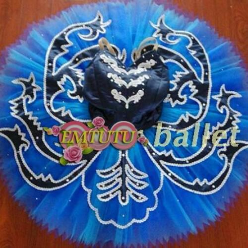 Blue Bird Professional Ballet Tutus Swan Lake Variation Ballet Tutu Skirt Adult Classical Ballet Costume For Women Custom Made