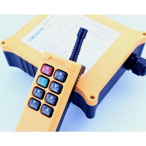 New Arrivals crane industrial remote control HS-8D6 wireless transmitter push button switch China