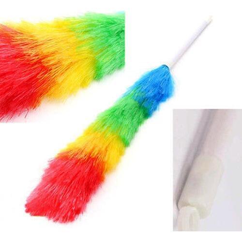 US STOCK Magic Anti Static Feather Duster Household Handle Cleaning Product Tool USSTOCK