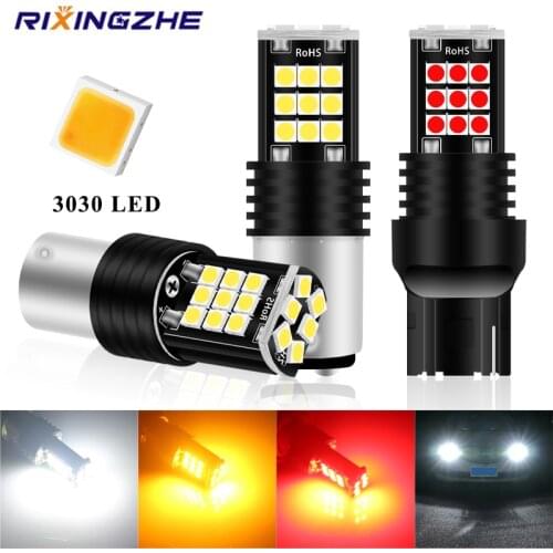 1PC Signal Lamp P21w Led Ba15s 1157 Led Bay15d P21/5w w21w w21/5w 7440 7443 Turn Brake Backup Light 12V
