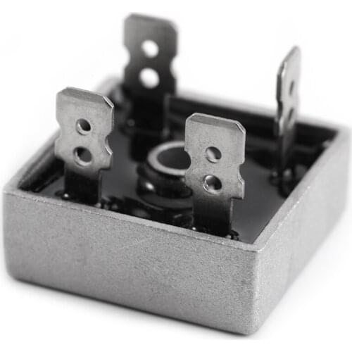 10 PCS 50A 1000V Metal Case Single Phases Diode Bridge Rectifier KBPC5010