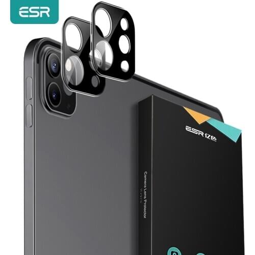 ESR 2PCS Len Film For 2020 iPad Pro 11 12.9 Inch High Definition Explosion Glass Proof Protector Full Camera Coverage Film