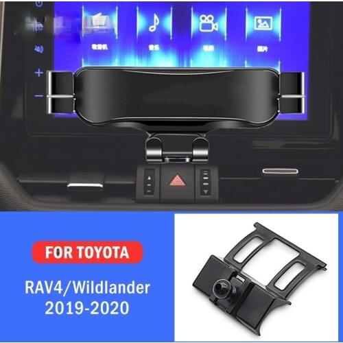 Car Mobile Phone Holder For Toyota Rav4 Wildlander 2019 2020 Special Mounts Stand GPS Gravity Navigation Bracket Car Accessories
