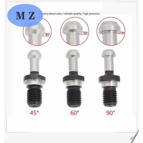 Bt iso MAZAK retention knob pull stud bt30 bt40 bt50 iso20 iso25 iso30 pulling nails BT30/40/50 ISO20/25/30 CAT40 JT40