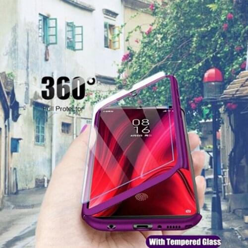 360 Degree Full Protection Cases For Samsung Galaxy J4 J6 Plus A7 A9 J8 2018 J2 Core J5 Pro J7 Prime A3 2016 A5 2017 Glass Cover