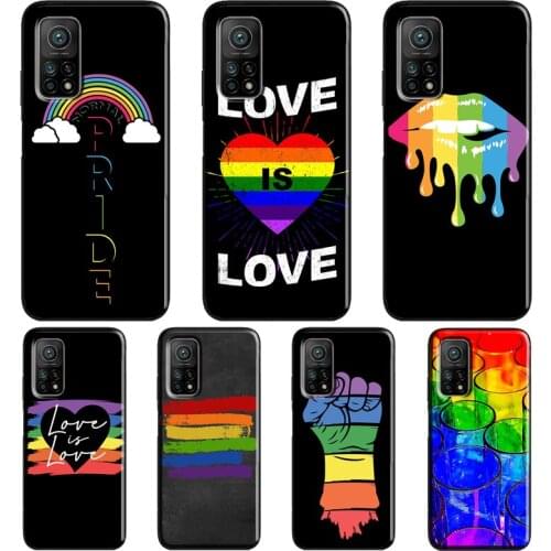 Gay Pride Flag LGBT Case For Xiaomi Mi 11 Ultra 9 10 Lite Mi 10T Pro Note 10 Lite Cover For POCO X3 Pro M3 F3
