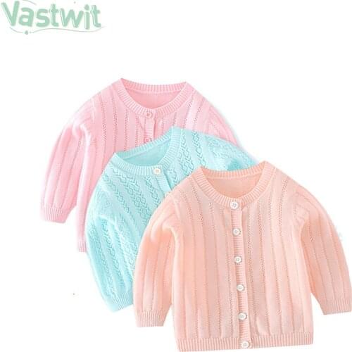 Kid Boys Grils Cardigan Sweater Children Cotton Jacket Coat Casual Spring Baby School Outfits Kid Sweater Clothes Outerwear 0-5Y