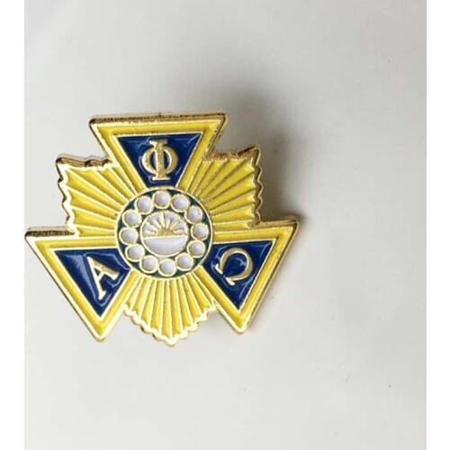 Custom 20mm Triangle Masonic LOGO Lapel Pin Emblem