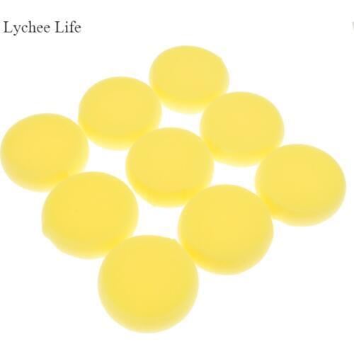 Lychee Life 12Pcs/lot Ceramic Foam Throwing Water Absorbing Sponge Sculpture Sponge Small Pottery Ceramic Tools