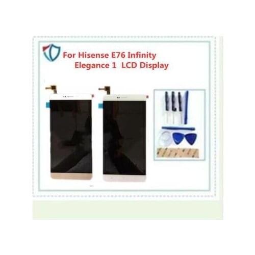 New For Hisense E76 Infinity Elegance 1 LCD Display Digitizer Touch Screen Assembly Free Shipping