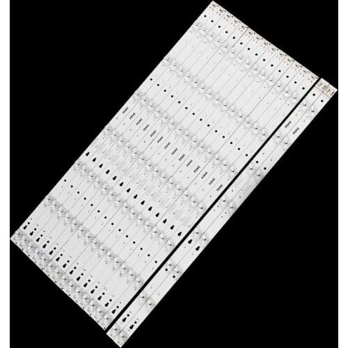 New and original for haier U55A5 U55H3 light strip led55d7-07 led55d7-08 One set of 14 (12 7 lights +2 8 lights) is 55.7cm lo