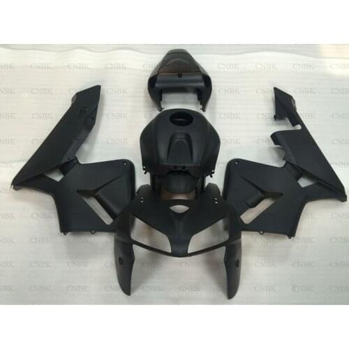 For CBR600 RR 2005 - 2006 Abs Fairing CBR 600 RR 06 matte Black Fairings for Honda CBR600RR 06 Abs Fairing Unpainted