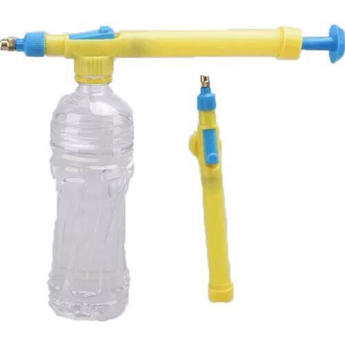 Sprayer Head Pressure Water Sprayer Spraying Head Gardening Supplies Mini Toy Guns Juice Bottles Interface Plastic Trolley Gun