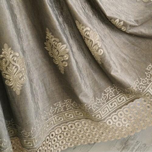 Living Room Bedroom Blackout Chenille Curtains Modern Minimalist Nordic Curtains Sound Insulation Insulation Custom Size