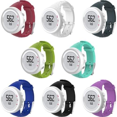 Silicone Wrist Band Strap For SUUNTO Quest M1 M2 M4 M5 M Series Watch Female S Dropshipping